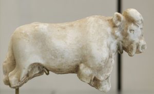 Bull from Uruk (Louvre Museum - ca 3000 BC)